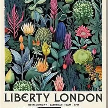 Liberty London Canvas Print 