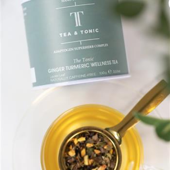 Ginger Turmeric Tonic Wellness Loose Leaf Tea 