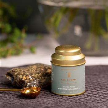 White Mint High Spirits Wellness Mini Loose Leaf Tea