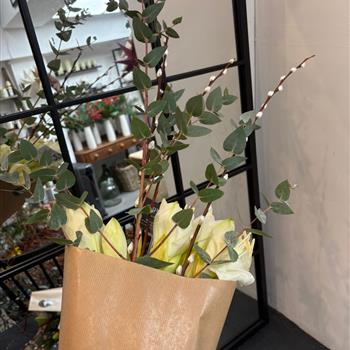 Amaryllis bunch- white 